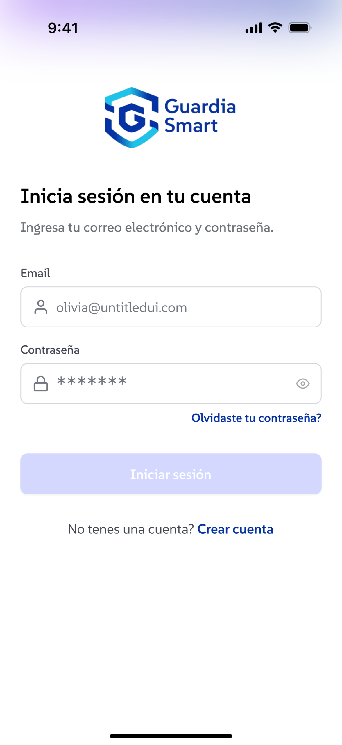 totem de seguridad loguearse